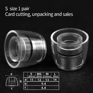 NJISD Pentaconn Coreir สายสวนทองเหลืองในตัวปลอกหุ้มหูฟัง Coreir ปลอกซิลิโคนอุดหูแขนปลั๊กปิดช่องเสียบ