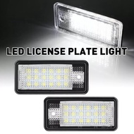 2pcs For Audi LED Number Plate Light A3 A4 S4 RS4 B6 B7 A6 RS6 S6 C6 S5 Q7 A8 S8 Avant Canbus Error 