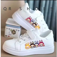 LABUBU viral cartoon pattern boys and girls shoes for ages 1-8 years, anti-slip, size 22-35
