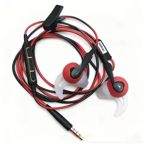 Original For Bose soundsport wired earphones high quality sport earplugs with high definition microp