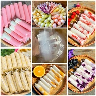 1kg Yogurt bag size 4x16, 4x18 zip lock plastic bag delivered immediately