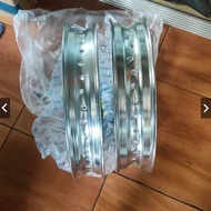 Rossi Silver Rims 17-Inch Custom Motorcycle Aluminum Rims