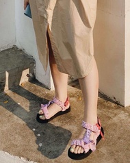 Bandana Sandals - Pink - Purple - Hot Pink