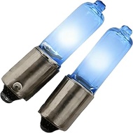 2 PCS 63217160788 Reversing Light Bulbs Brightness 3200K Blue Plating (White Light) 2007-2020 Suitab