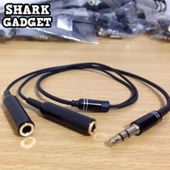 Big Sale.. Audio Splitter Jack 3.5mm male to dual female 2in1 Audio &amp; Audio Cable YEH