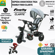 Sepeda Anak Roda Tiga Merk Family Supreme Clarte F-960