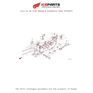 Left Engine Block (E19-20-A) HONDA Pcx 125 / Pcx 150 (Ww125J Ww150J) (2017-2020) Parts Catalogue
