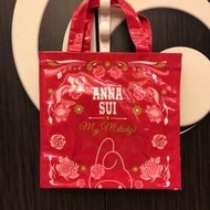 (現貨出清)ANNA SUI X HELLO KITTY 三麗鷗時尚聯萌☆時尚托特手提袋☆玫瑰款【特價300元】限量