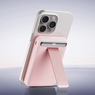 Power Bank ไร้สายแบบถือได้ iWALK Qi2 Magnets ด้านหน้าแบบบางเฉียบพร้อมขาตั้งสำหรับ iPhone 17/16 รองรั
