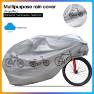 DRO_ Dustproof Bicycle Protective Cover Foldable Sun Resistant Bicycle Pattern Bike Rain Cover for Outdoor