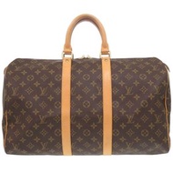 二手LOUIS VUITTONKeepall 45 Monogram M41428 波士頓包 LV 0371