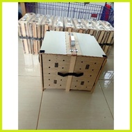 ◳ ♒ folding Derby Box/Cock Box DUPLEX for Gamefowl