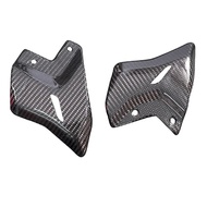 For 650 2017-2024+ Z650 Carbon Fiber Rear Guard Board Rear Pedal Wing Accessories