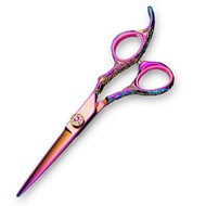 Kohana Professional Pink Hair Cutting Scissors - Sharp Hairdresser Shears With Pink Titanium Finish 