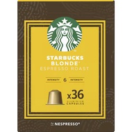กาแฟสตาร์บัคส์ โดยเนสเพรสโซ บลอนด์ เอสเพรสโซ โรสท์ 36 แคปซูล/Starbucks by Nespresso Blonde Espresso