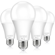 Dusk to Dawn Light Bulbs Outdoor 100 Watt Equivalent, 11W Automatic On/Off Sensor Light Bulb Dayligh