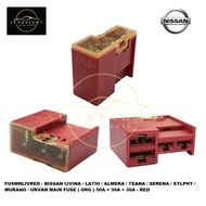 NISSAN LIVINA / LATIO / ALMERA / TEANA / SERENA / SYLPHY / MURANO / URVAN MAIN FUSE ( ORG ) 50A + 30