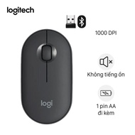[ LazMaII CHÍNH HÃNG ] Chuột không dây Logitech Pebble M350 - Kết nối Bluetooth/ USB 2.4GHz thiết kế