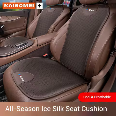 Car Seat Cushion Ice Silk Breathable Car Front Rear Seat Protection Pad Seat Cover Four Seasons Univ