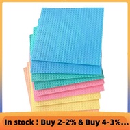 Cellulose Sponge Cloth Dish Cloths for Kitchen, Absorbent Cleaning Cloth, Multi Colors