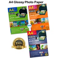 Kidario A4 Glossy Photo Paper (20sheets) 180gsm / 210gsm / 230gsm
