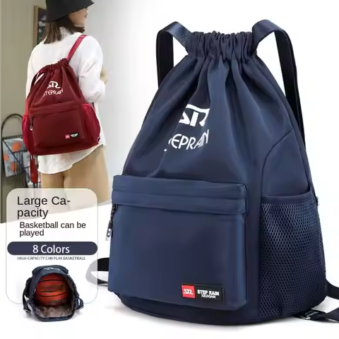 Waterproof Gym Drawstring Bag Sports Backpack Gym Bag Large Capacity School Bag Backpack Sport Acces