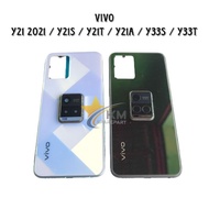 Housing Backdoor Vivo Y21 Y21A Y21T Y21S Y33S Y33T Casing Rear Cover Fullset Bazel Phone Case