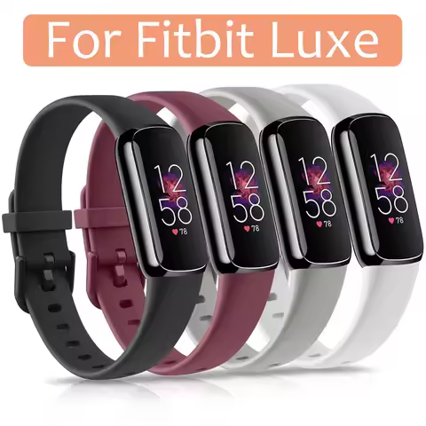 Sport Silicone Band For Fitbit Luxe Strap Soft Smart Watch Wristband Watchband Replacement belt For 