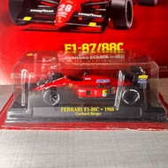 Ixo1/43 Scale Ferrari F1 Series Alloy Model.Model Car Model Details Classic Racing: Ferrari F1-88C (
