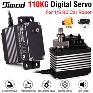 เซอร์โวระบบดิจิตอล9IMOD มอเตอร์ไร้แปรงถ่านแรงบิดสูง110กก. เกียร์โลหะ HV พร้อมแตรเซอร์โว15ตันสำหรับหุ