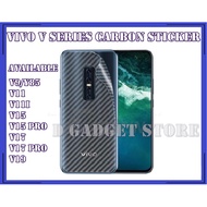 VIVO V9/VIVO Y85/VIVO V11/VIVO V11i Back Carbon Fiber Sticker