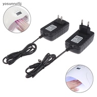 yosunrui5j] 1Pc 24V 2A Power Supply Adapter For UV LED Lamp Nail Dryer Nail Art Tools NEW