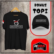 kaos sepeda brompton /baju bike brompton debrug apparel