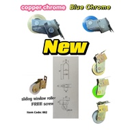 002 aluminum Window glass Roller window roda tingkap kaca