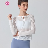 Air Active Women's Sports Long Sleeve Quick Dry Lightweight Loose Cover Up Running Fitness Yoga Clot