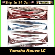 sticker stripe nouvolc nouvo-lc nouvo lc (3) yamaha nouvo lc nlc at135 body cover set coverset strip