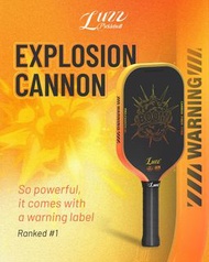 🔥全新港行現貨🔥 Luzz Pro CANNON Explosive 路兹爆炸版碳纖維匹克球拍！Pickleball Paddle (UPA-A & USAPA 雙認證)