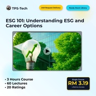[COURSE] ESG 101: Understanding ESG and Career Options