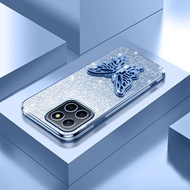 TEMU Ultra- Soft Tpu Phone Cover With Butterfly Stand And Paper, Compatible With X6a/x6-4g/x8-5g/x7a