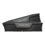 16GB (8GBx2) DDR5 5200MHz RAM (หน่วยความจำ) CORSAIR VENGEANCE DDR5 (INTEL XMP) (BLACK) (CMK16GX5M2B5200C40) // แรมสำหรับคอมพิวเตอร์ PC