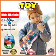 Mini Cartoon Guitar Ukulele Education Toys Set With Kids 6 String Guitar Ukelele Music Educational T