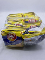 เลย์ รสมันฝรั่งแท้13 กรัม x 12 ซอง ขนมเลย์ Lay chips original flavor