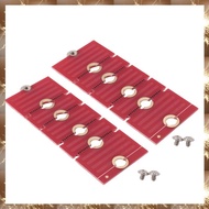 (O I Q B)2PCS Extended Transfer M2 M2PLUS NGFF NVME M.2 Red PCB+Metal 2230, 2242, 2260, 2280 Aircraf