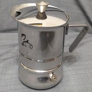 義大利製 G.A.T. 1杯份 一杯份 不鏽鋼摩卡壺