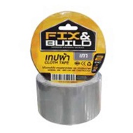 Cloth Tape Gray 1 Inch *9 Meters FIX&BUILD+