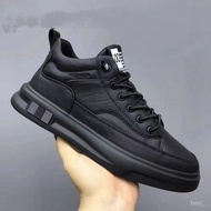 Free Shipping Taiwan Shipping Sports Shoes Men Autumn Men's Shoes New Style Breathable Black Busines