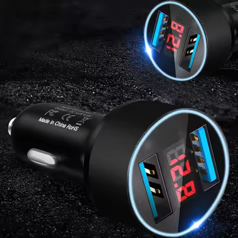3A Dual USB Car Charger Fast Charging Adapter For Samsung S21 S20 FE S10 Plus Redmi Note 9 8 Pro 9S 