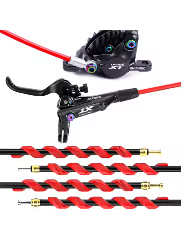 2500mm Bicycle Hydraulic Disc Brake Hose 3 Layers Oil Tube For BH59 BH90 Sram Magura Hydraulic Oil B