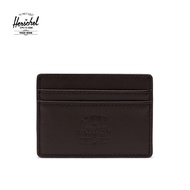 Herschel Charlie Leather Rfid Brown Wallet