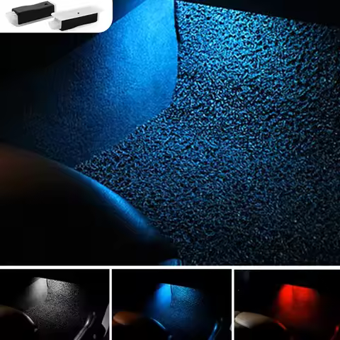 Car Interior footlights, door lights, atmosphere lights For BMW F10 F11 F20 F22 F25 F26 F30 F32 1 3 
